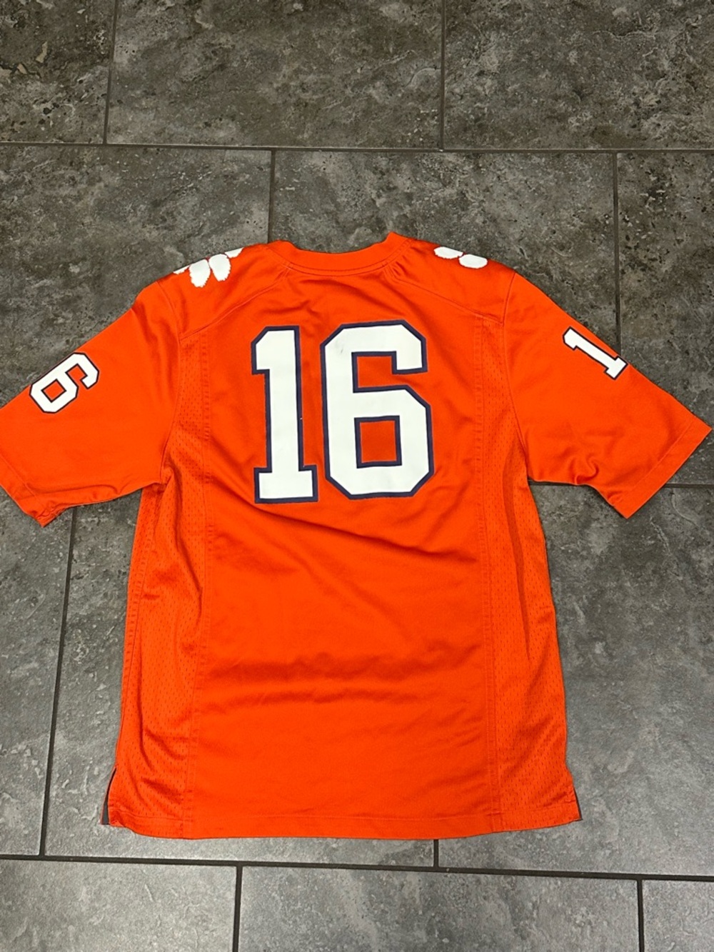 Nike Clemson Tigers Trevor Lawrence #16 NCAA Football Orange Game Jersey Size M - Picture 5 of 5